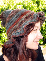 Wavy-Brimmed Hat