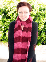 Striped Over-Sized Scarf