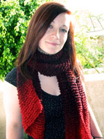 Over-Sized Gradient Scarf